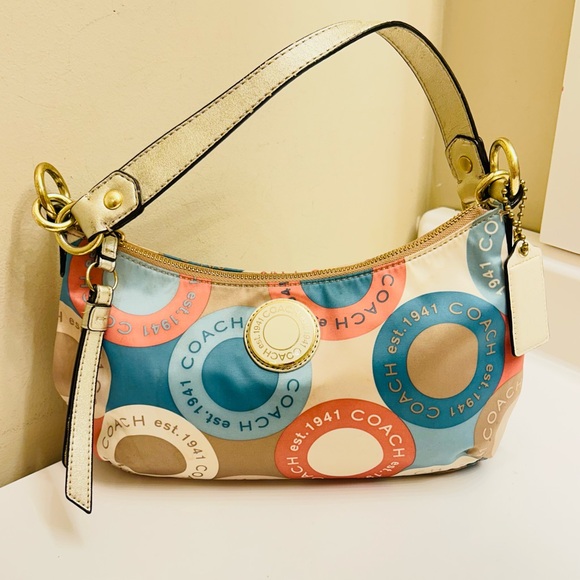 VINTAGE Coach Soho 1941 Y2K Demi Snap Head Hobo Bag/Shoulder Bag - Picture 1 of 15